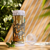 Tracey Blades and the Born Losers "End of Time" Skinny Tumbler with Straw, 20oz