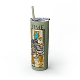Tracey Blades and the Born Losers "End of Time" Skinny Tumbler with Straw, 20oz