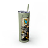 Tracey Blades and the Born Losers "End of Time" Skinny Tumbler with Straw, 20oz