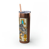 Tracey Blades and the Born Losers "End of Time" Skinny Tumbler with Straw, 20oz
