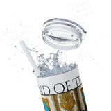 Tracey Blades and the Born Losers "End of Time" Skinny Tumbler with Straw, 20oz