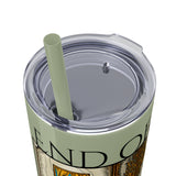 Tracey Blades and the Born Losers "End of Time" Skinny Tumbler with Straw, 20oz