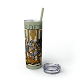 Tracey Blades and the Born Losers "End of Time" Skinny Tumbler with Straw, 20oz