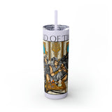 Tracey Blades and the Born Losers "End of Time" Skinny Tumbler with Straw, 20oz