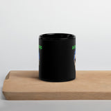 Loser Logo Black Glossy Mug