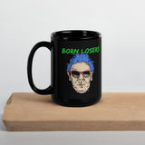 Loser Logo Black Glossy Mug