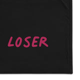 "Loser" Premium Sherpa Blanket