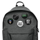 Tracey Blades and the Born Losers Set of pin buttons