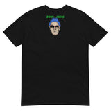 Tracey Blades Front and Loser Logo Back Black Short-Sleeve Unisex T-Shirt