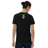SOS Front with Loser Logo Back Dark Short-Sleeve Unisex T-Shirt
