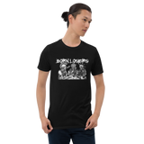 SOS Front with Loser Logo Back Dark Short-Sleeve Unisex T-Shirt