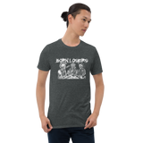 SOS Front with Loser Logo Back Dark Short-Sleeve Unisex T-Shirt