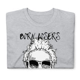 Loser Logo "Born to Lou's" Short-Sleeve Unisex b&w front and back printed T-Shirt