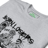 SOS Front with Loser Logo Back Light Short-Sleeve Unisex T-Shirt