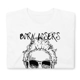 Loser Logo "Born to Lou's" Short-Sleeve Unisex b&w front and back printed T-Shirt
