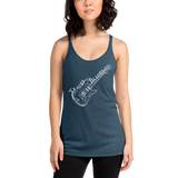 Tracey Blades Dark Racerback Tank