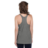 b&w Loser Logo Women's Racerback Tank