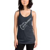 Tracey Blades Dark Racerback Tank