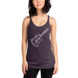 Tracey Blades Dark Racerback Tank
