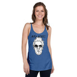 b&w Loser Logo Women's Racerback Tank