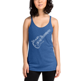 Tracey Blades Dark Racerback Tank