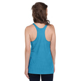b&w Loser Logo Women's Racerback Tank