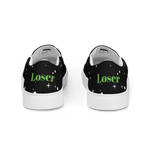 Loser Logo Women’s Slip-on Canvas Shoes