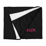 "Loser" Premium Sherpa Blanket