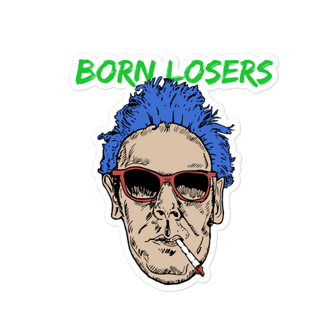 Loser Logo Dye-Cut Stickers