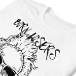 Loser Logo "Born to Lou's" Short-Sleeve Unisex b&w front and back printed T-Shirt